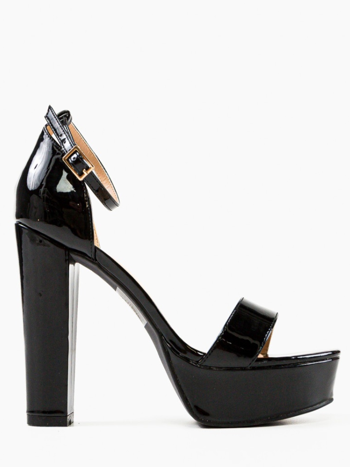 Sandale cu toc Butler Negre