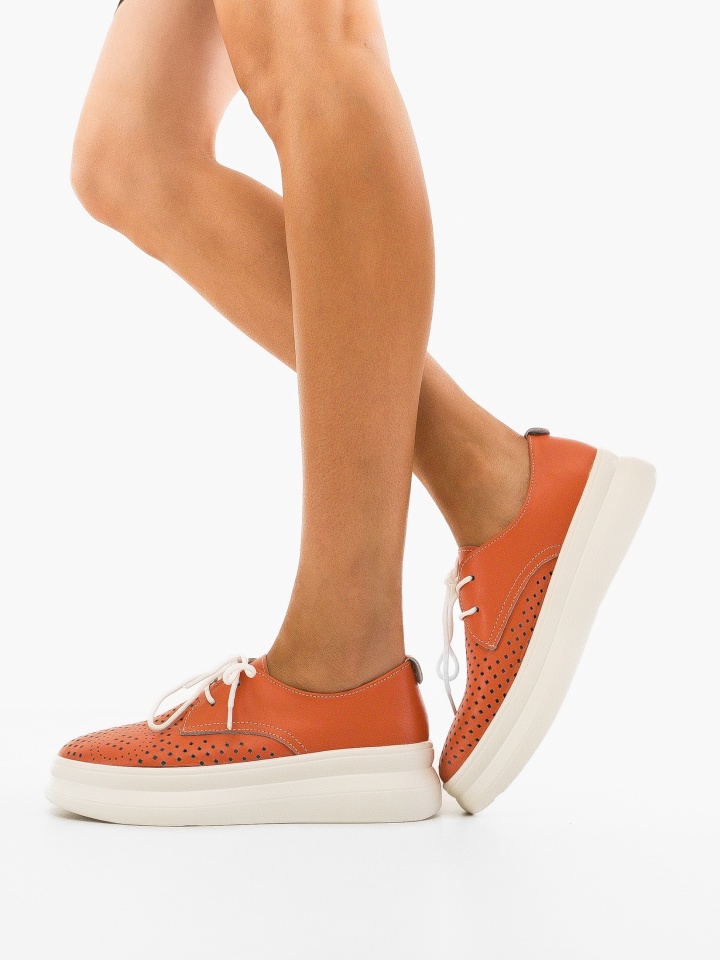 Pantofi Casual dama Alannah Portocalii