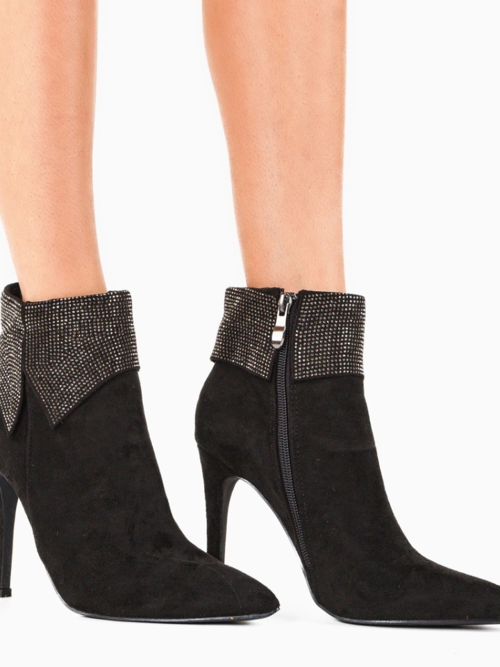 Botine dama Emmerso Negre