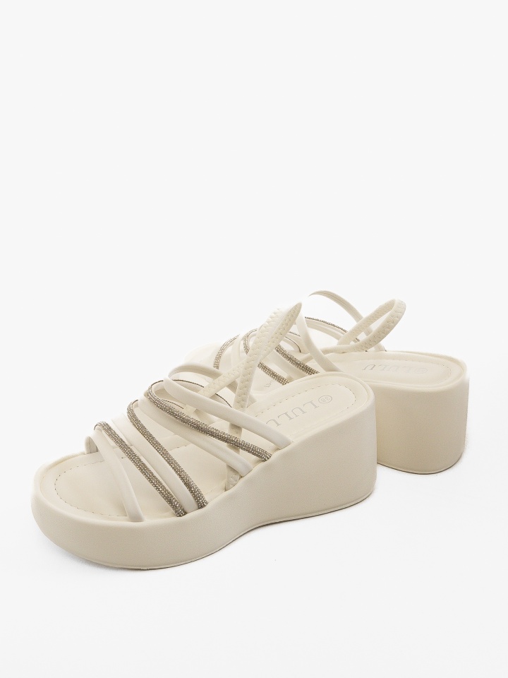 Platforme dama Popry Bej