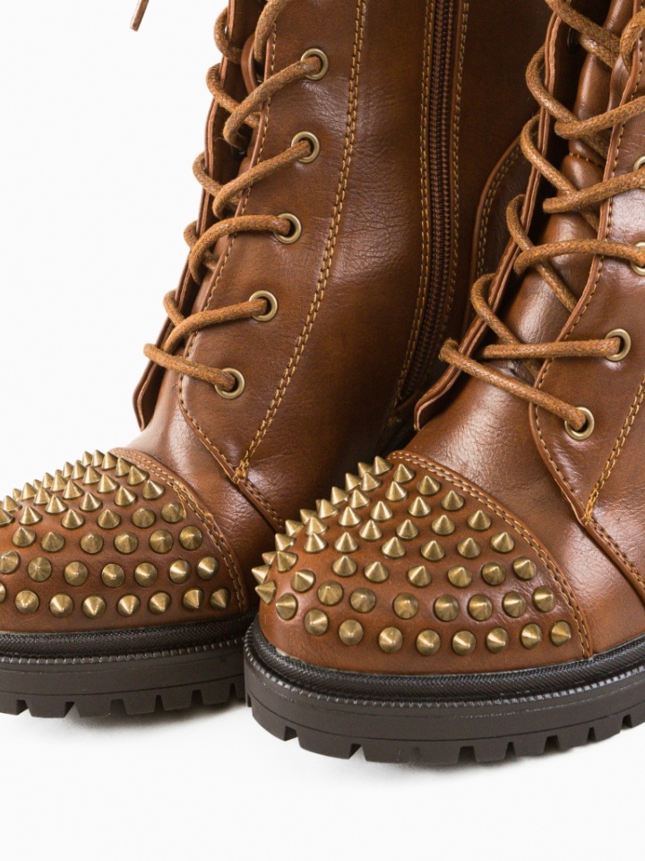 Botine dama Coelho Camel