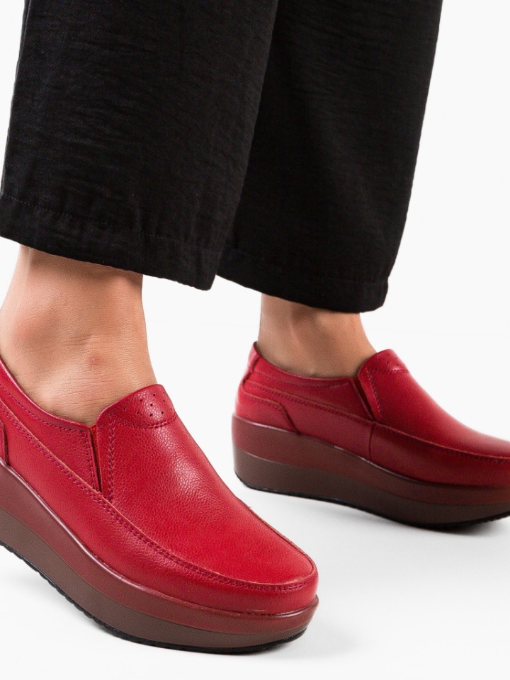 Pantofi Casul Freeman Camel 2