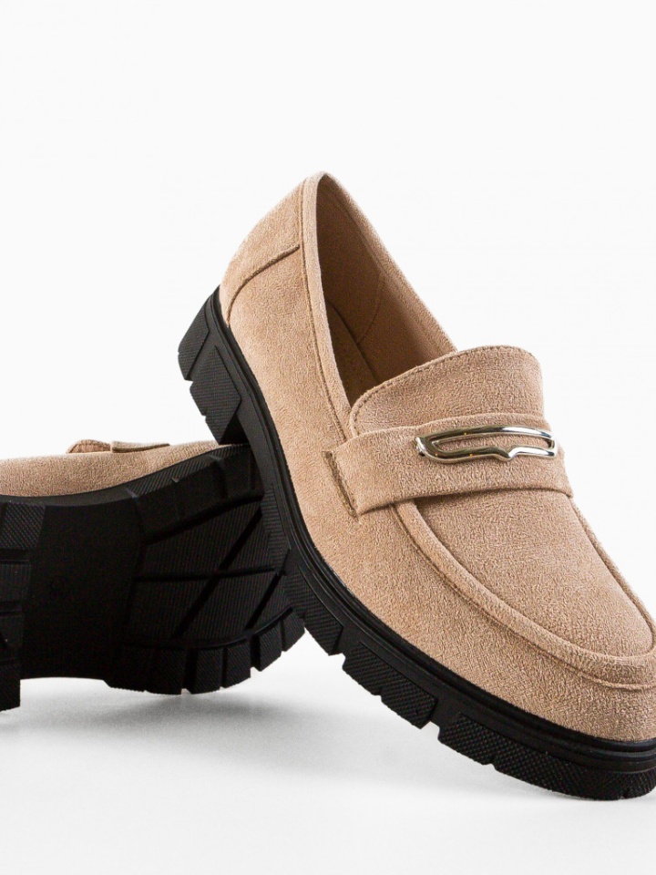 Pantofi casual Tynos Bej