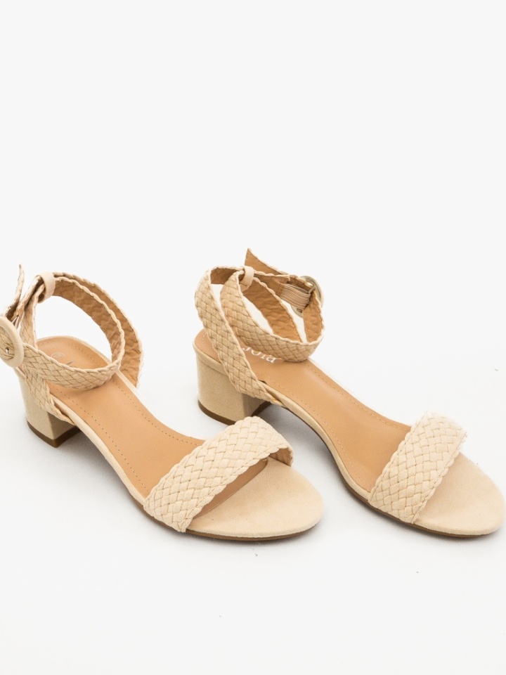 Sandale cu toc Jarvis Bej