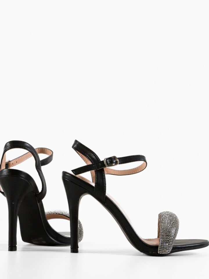 Sandale cu toc Cybill Nude