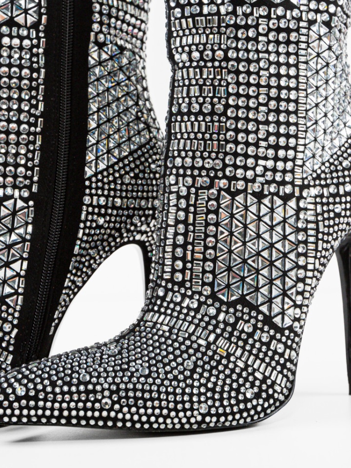 Botine dama Field Negri