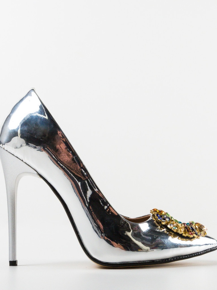 Pantofi dama Laha Argintii