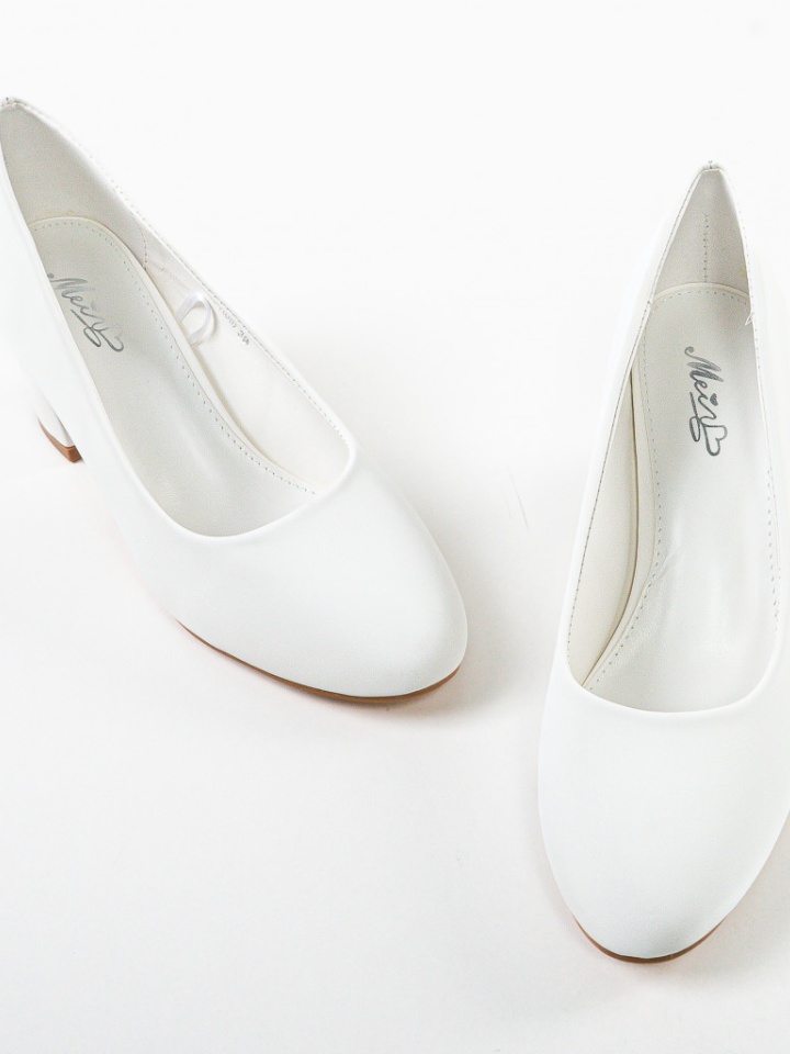 Pantofi dama Pozal Albi