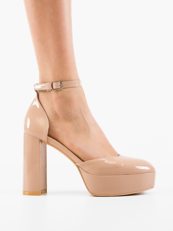 Pantofi dama Shah Beige