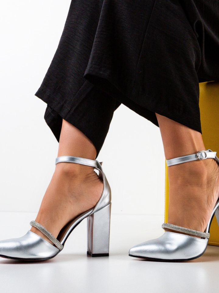 Pantofi dama Yanaba Argintii