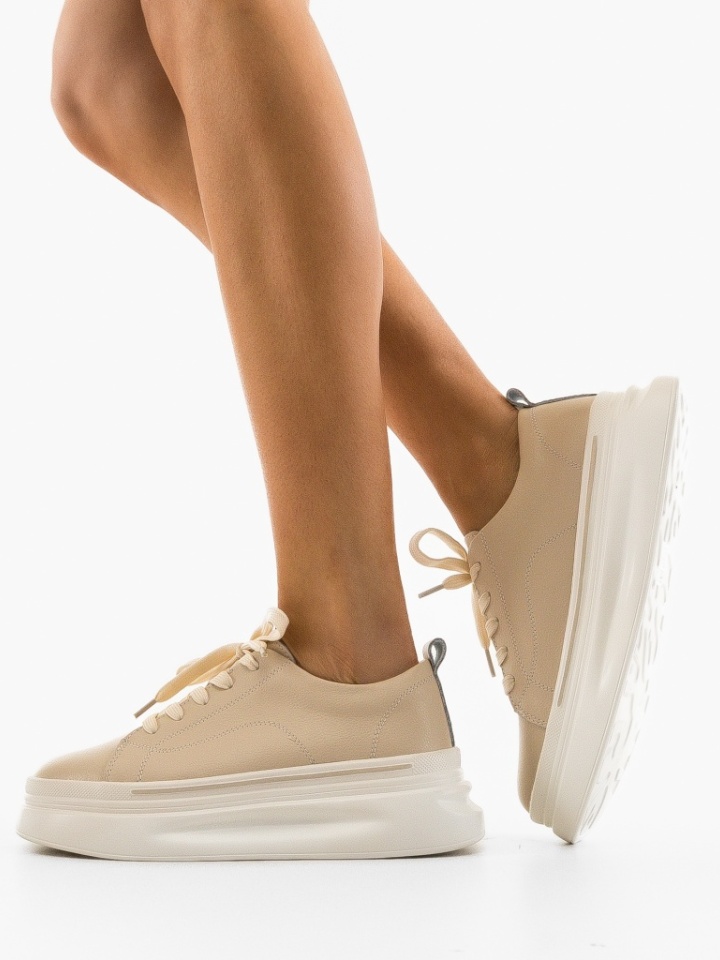 Sneakers dama Rowna Bej