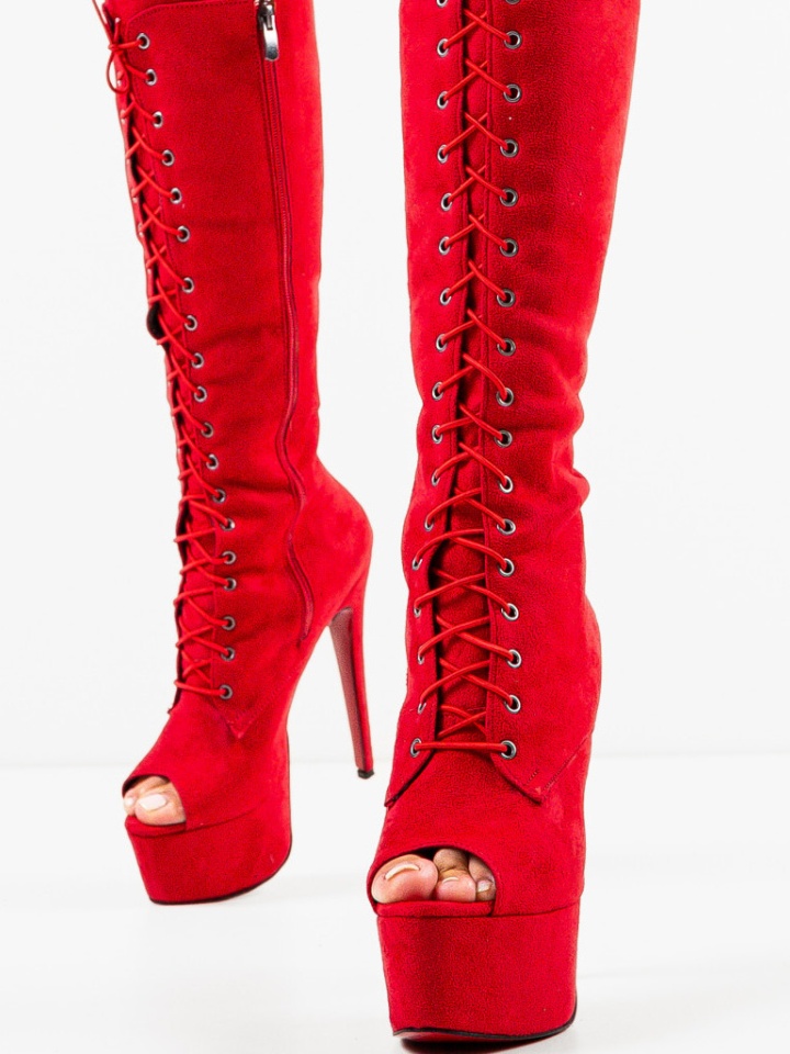 Cizme dama Yruya Rosii