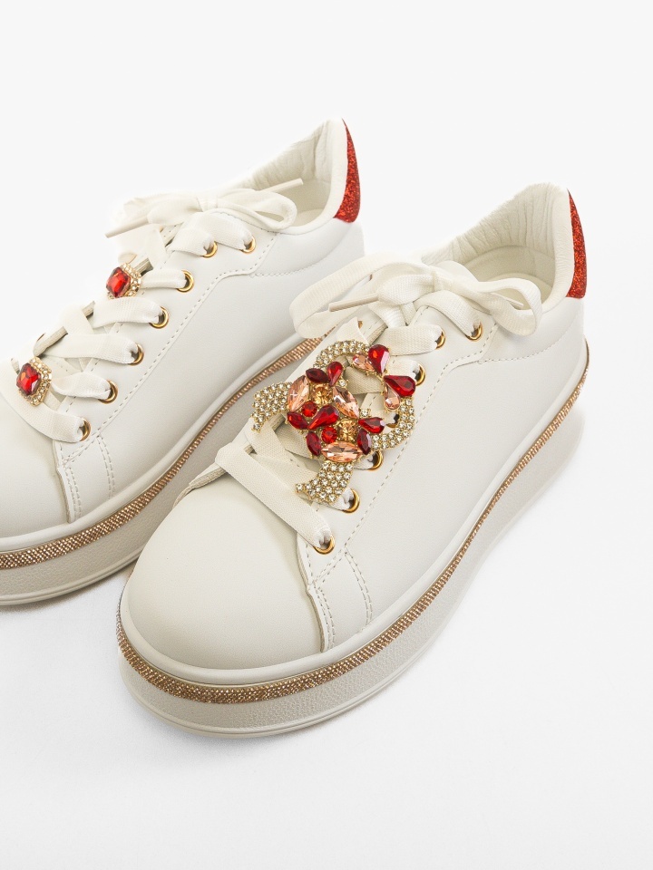 Sneakers dama Weland Rosii