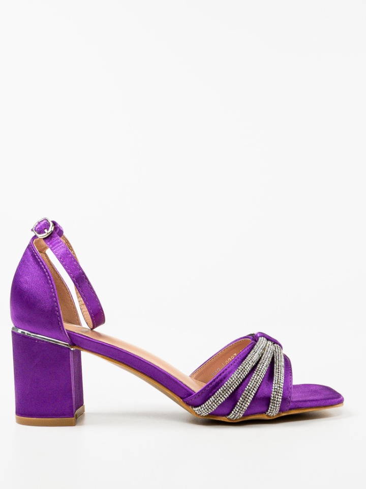 Sandale cu toc Skov Mov