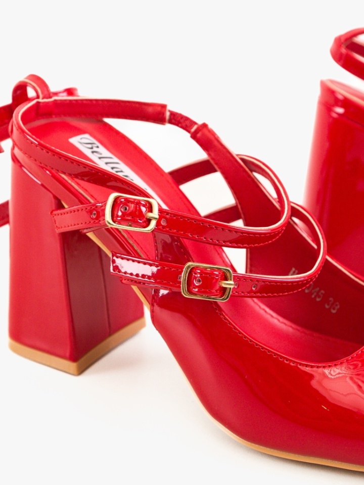 Pantofi dama Jorja Rosii