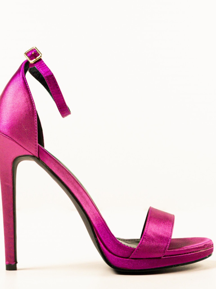 Sandale cu toc Doka Bej