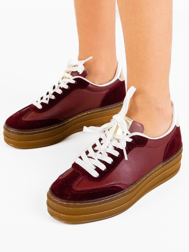 Sneakers dama Jaswin Khaki