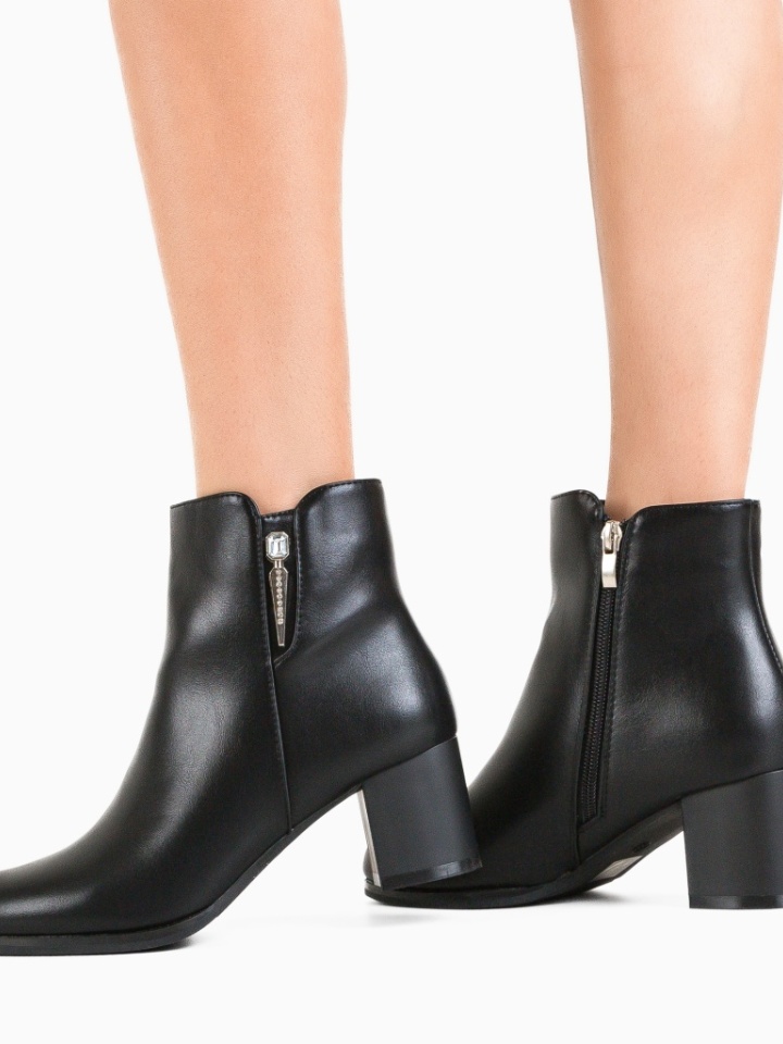 Botine dama Symon Negre