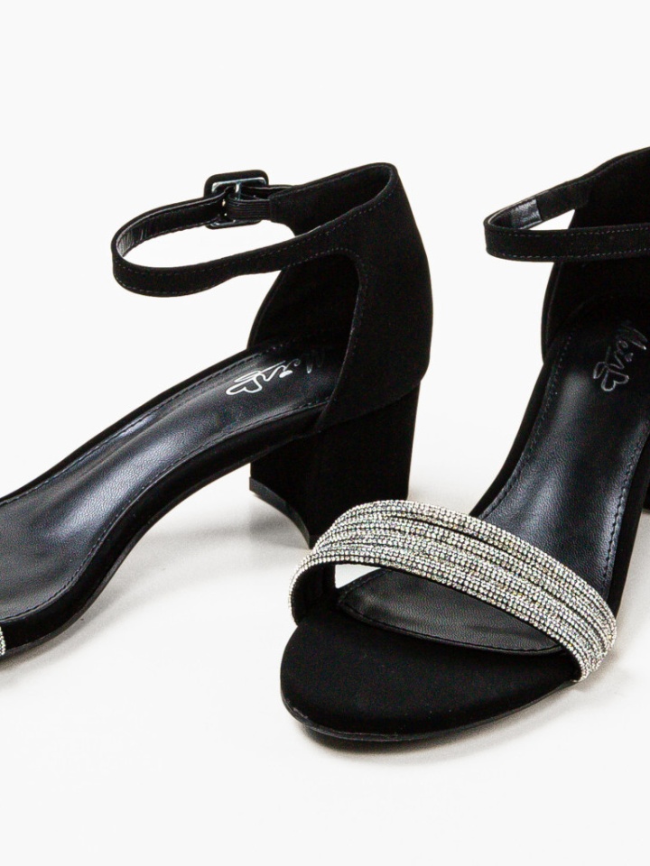 Sandale cu toc Boyer Negre