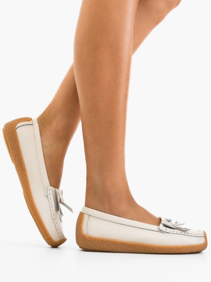 Espadrile dama Fevas Albe