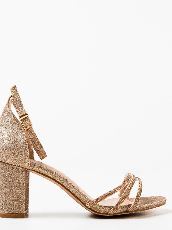 Sandale cu toc Kaya Negre