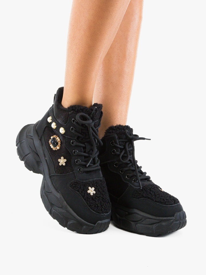 Sneakers dama Erbazy Bej