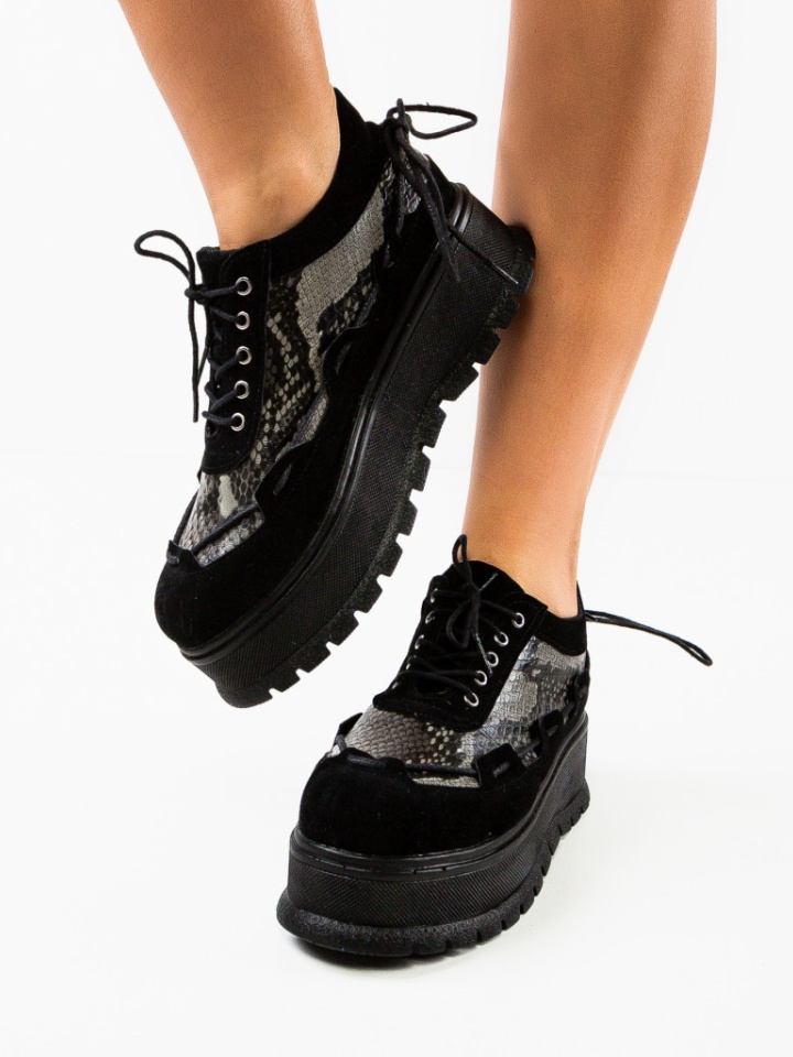 Pantofi Casual Danrta Negri 3