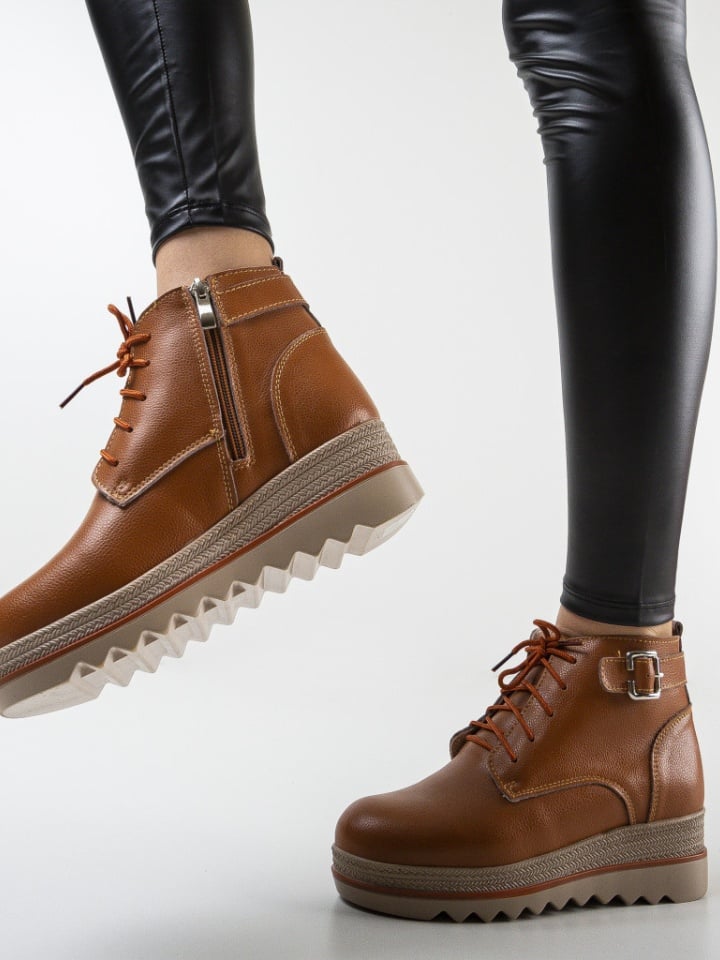 Ghete dama Solders Bej