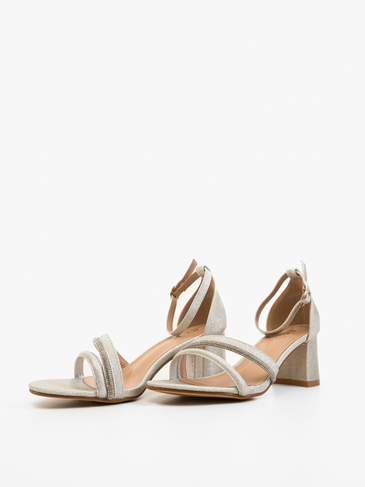 Sandale cu toc Ligge Negri