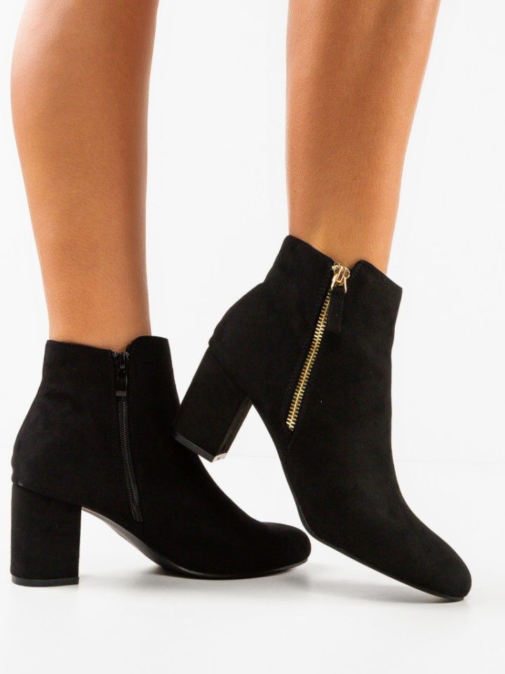 Botine dama Kaiden Negre