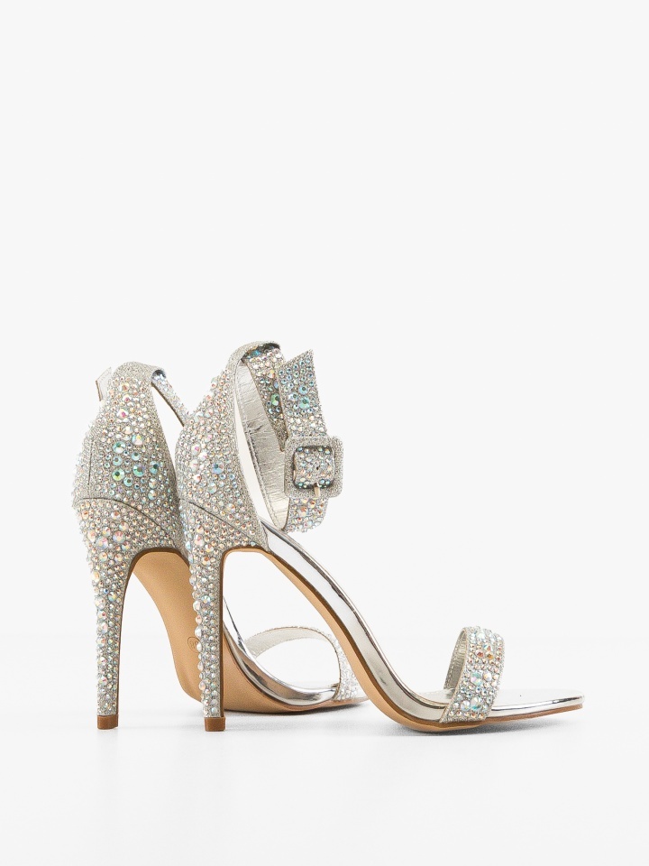 Sandale cu toc Loluta Aurii 2