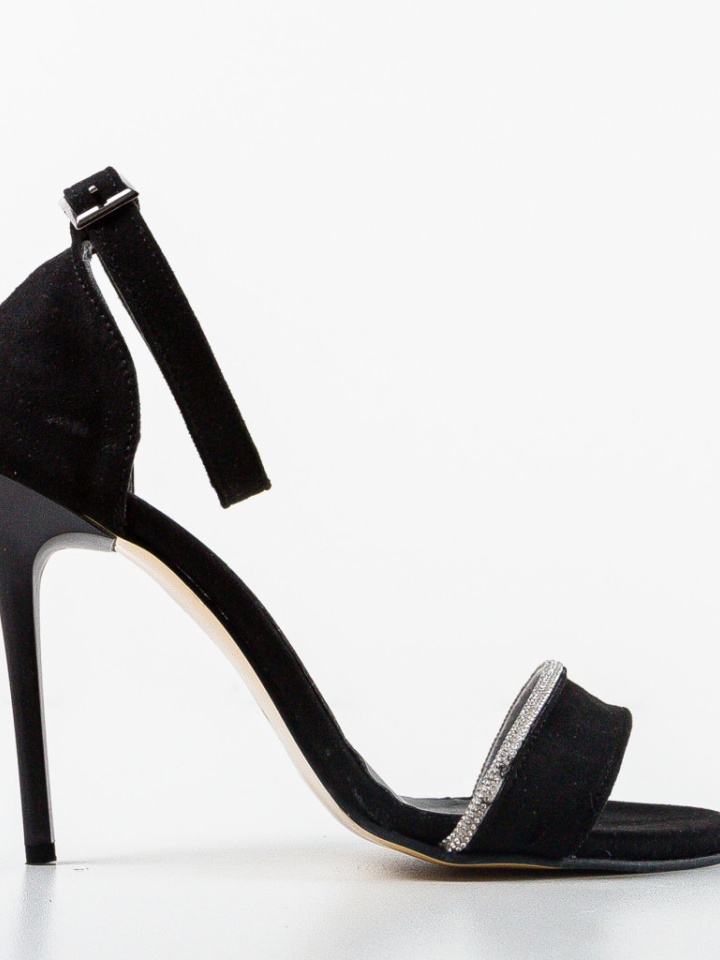 Sandale cu toc Cassius Albe 2