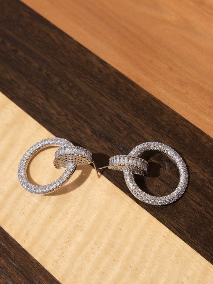 Cercei Ornero Argintii