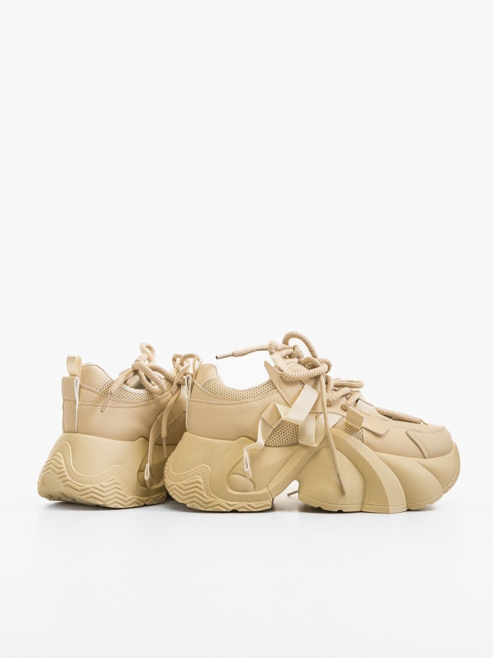 Sneakers dama Thild Bej