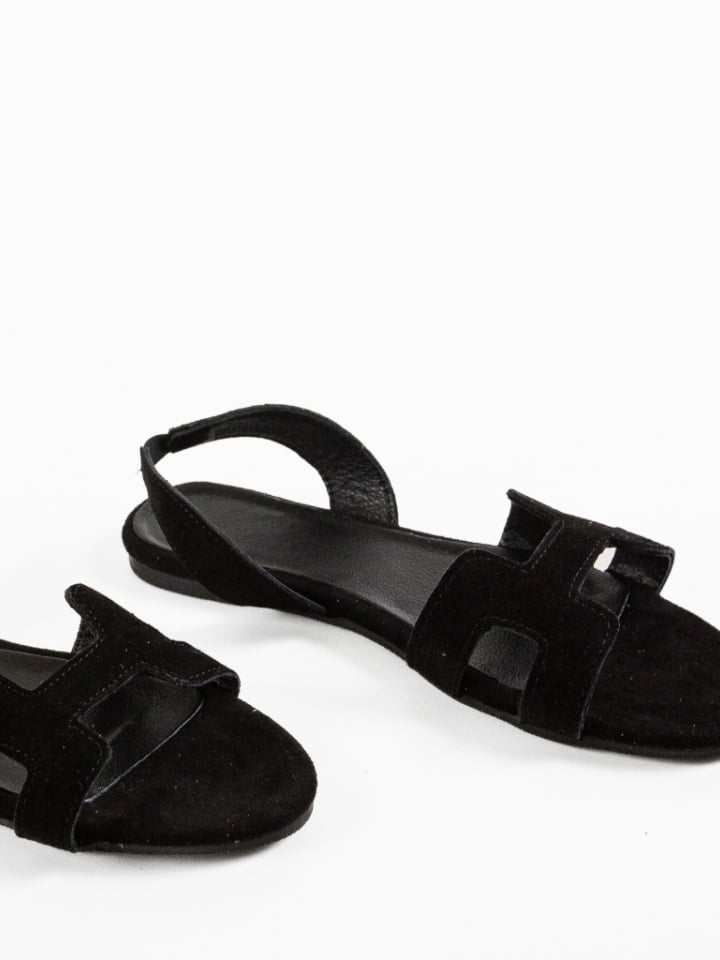 Sandale dama Harnata Negre