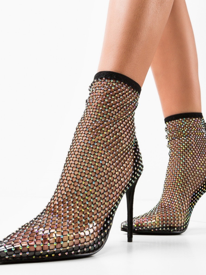 Botine dama Sherisse Negre