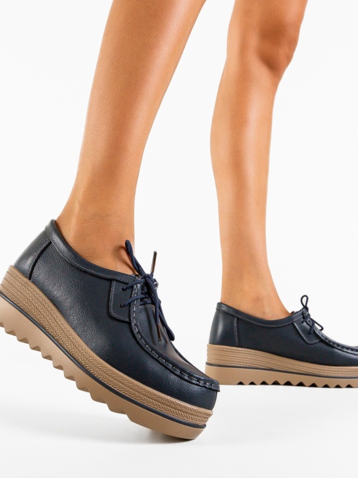 Pantofi Casual Sag Bleumarin