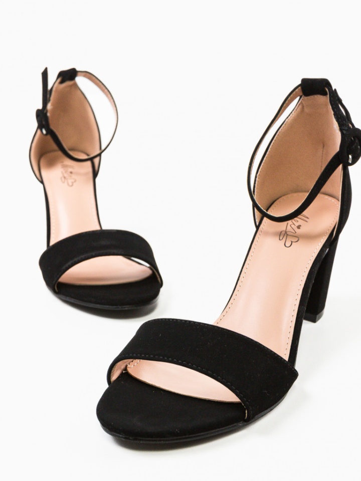 Sandale cu toc Sharmila Negre