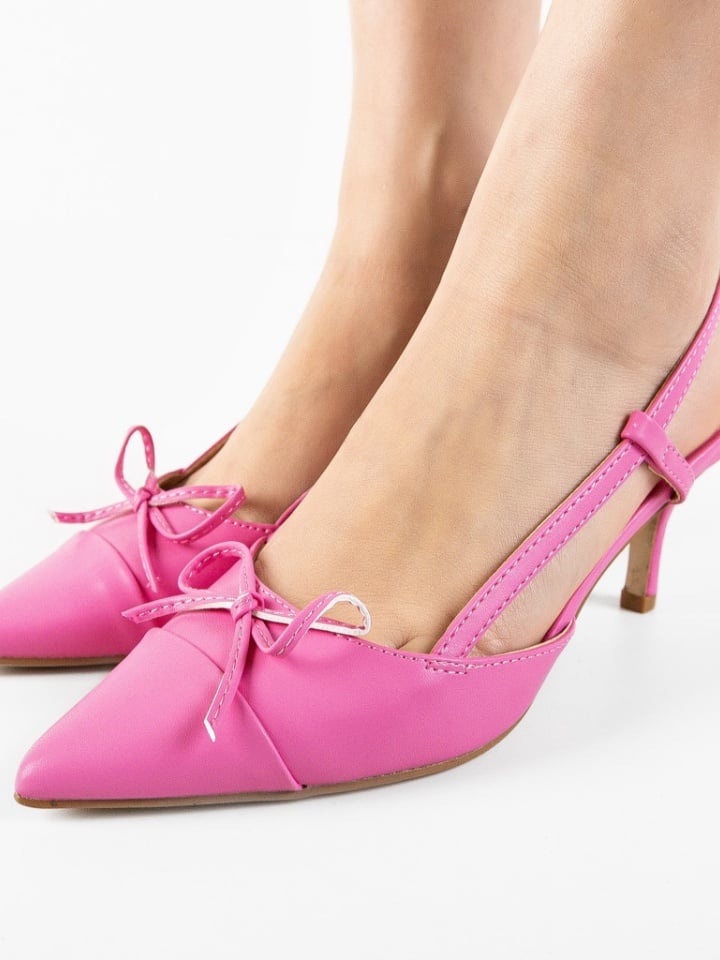 Pantofi dama Demin Roz