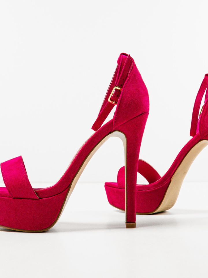 Sandale cu toc Olink Negre