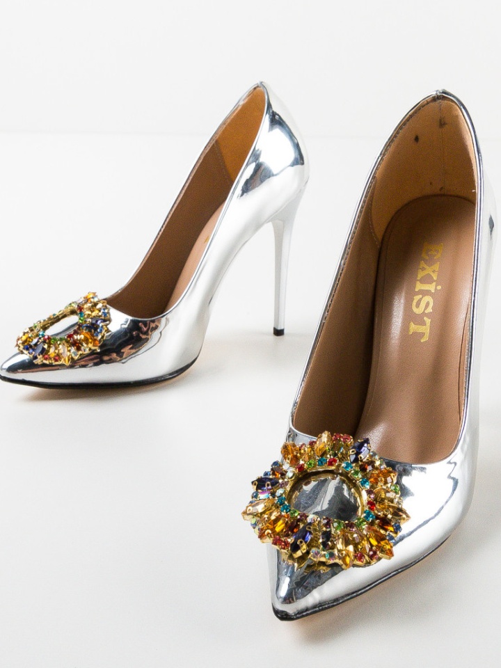 Pantofi dama Laha Argintii