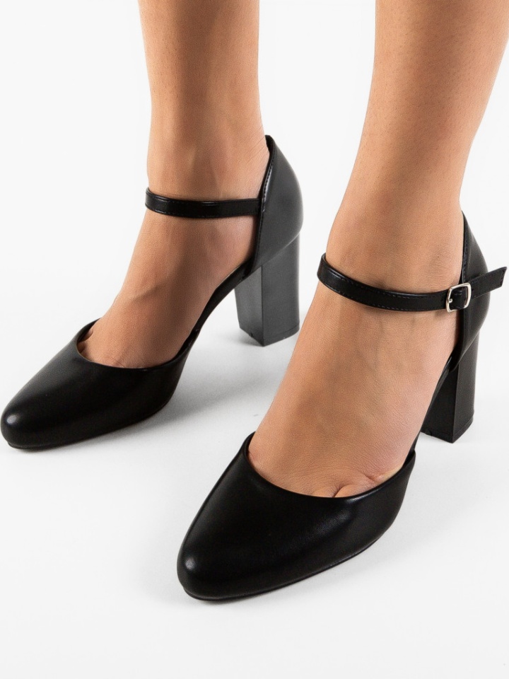 Pantofi cu toc Vydeo Negri