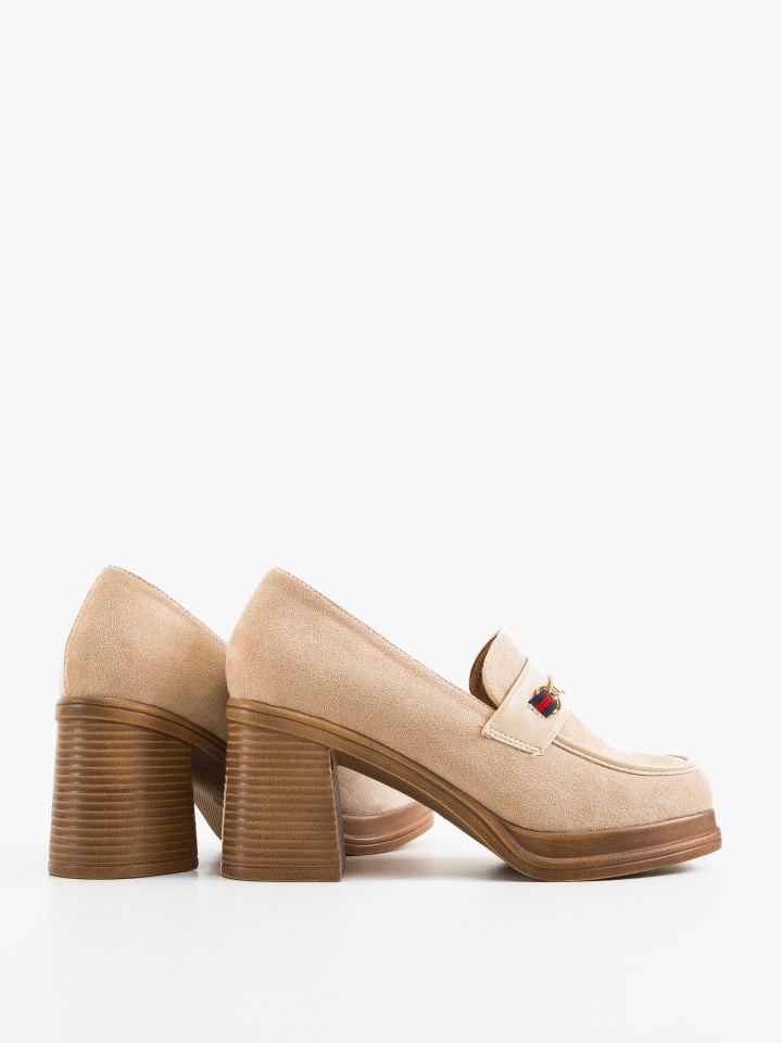 Pantofi dama Tamlan Bej