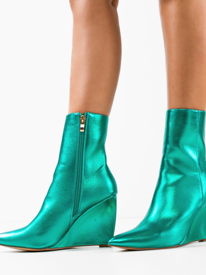 Botine dama Delila Fuchsia