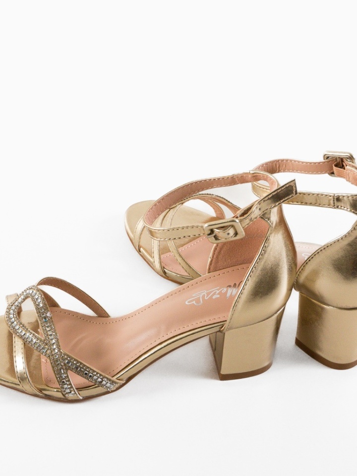 Sandale cu toc Corsant Negre