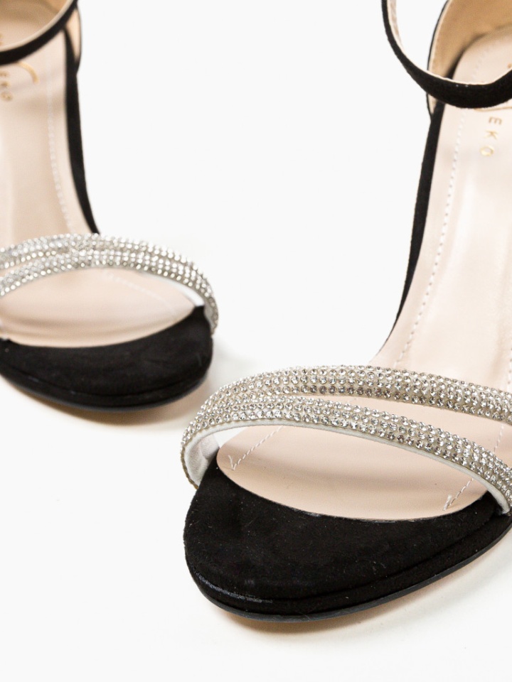 Sandale cu toc Geamelya Negri 2