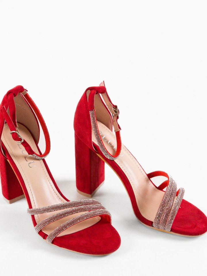 Sandale cu toc Willyy Bej