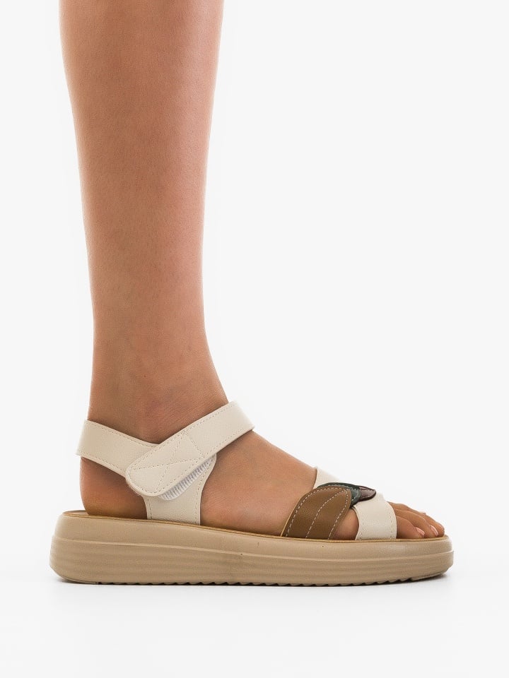 Sandale dama Arvel Bej