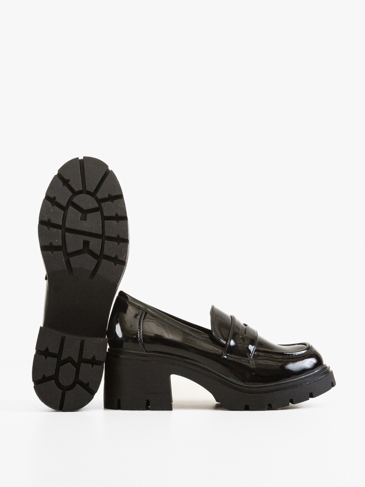 Pantofi dama cu toc Russe Negri 2