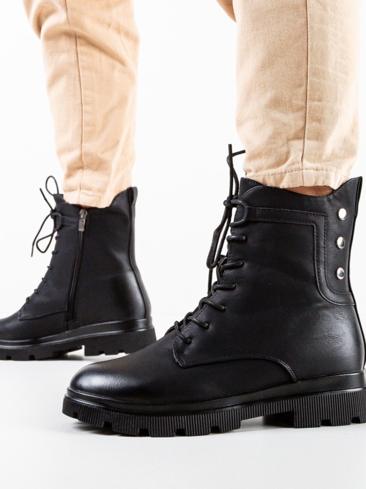 Ghete dama Emmeline Negre